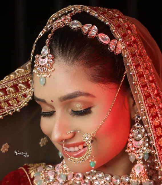bridal makeup in ranchi by Puja Makeup Studio and Academy in Ranchi near Chutia bridal-makeup