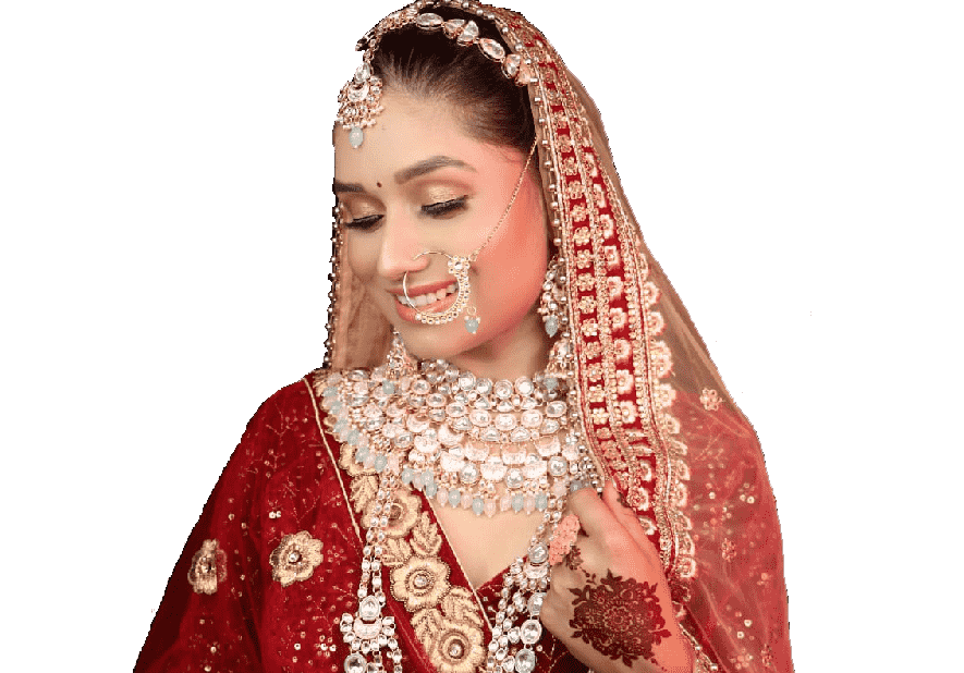 bridal makeup by puja makeup studio and academy in ranchi